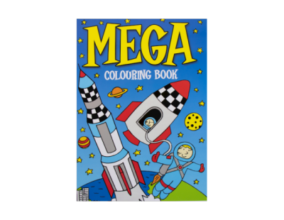 Mega Colouring Book Rocket Cover (£2.99)